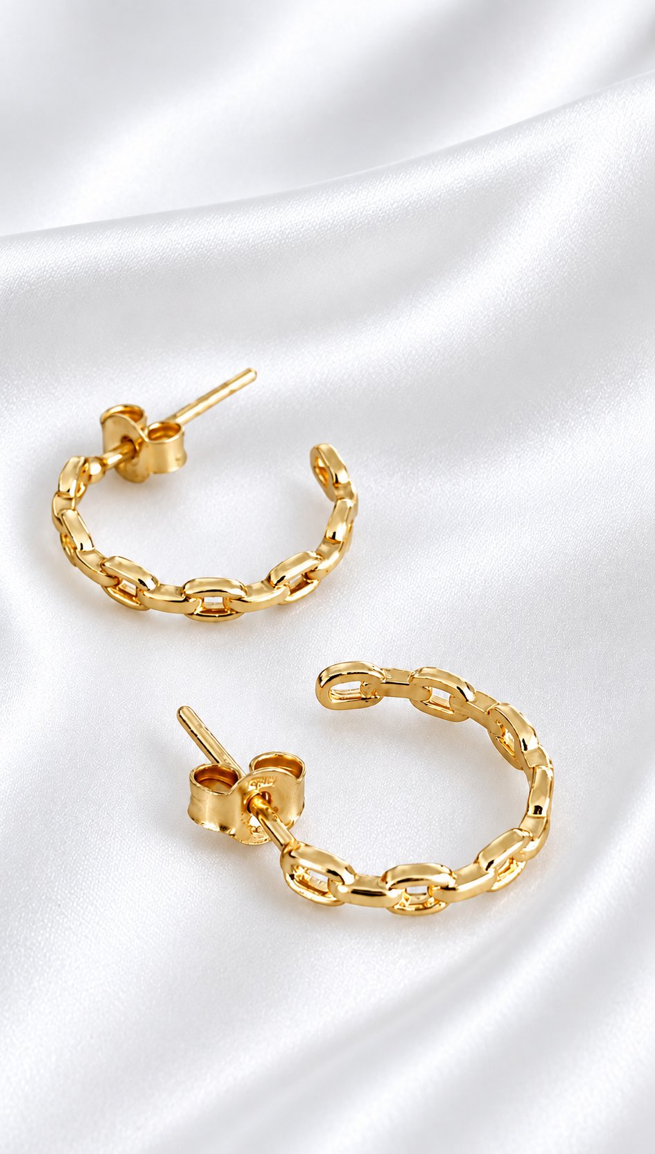 Argollas de 14k – 14k Gold Hoop Earrings