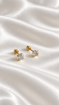 Aretes de 14k
