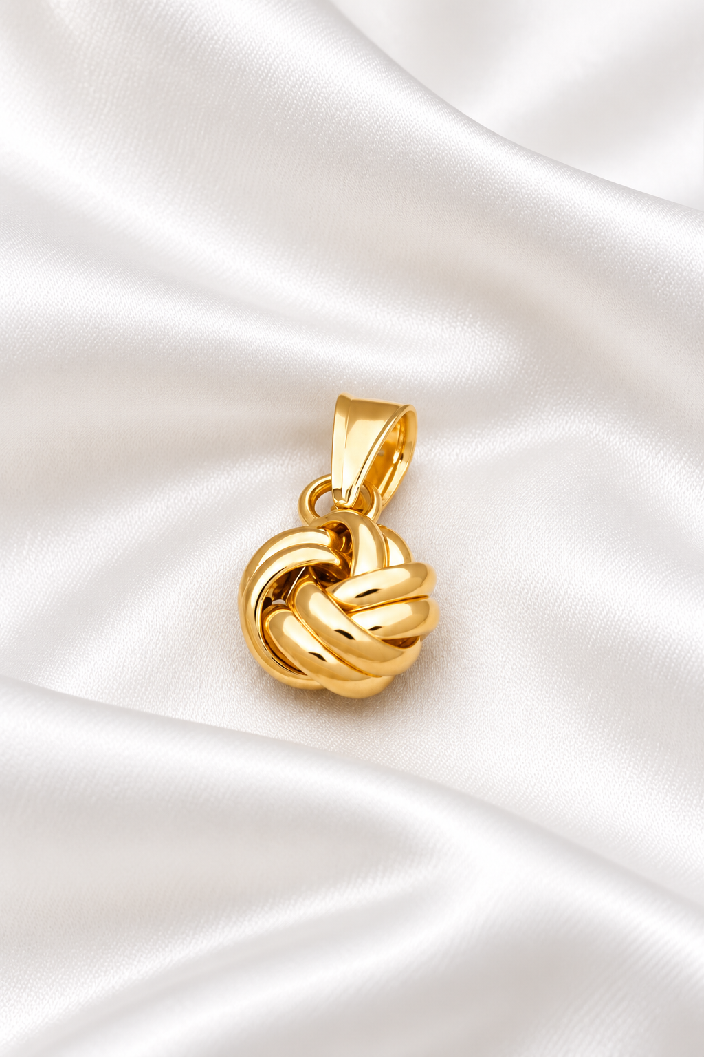 Dije de Nudo de 14k – 14k Gold Knot Pendant