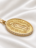 Dije Virgen de Guadalupe de 10k – 10k Gold Virgin of Guadalupe Pendant