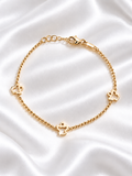 Pulsera de Ángel para Niña o Niño de 14k – 14k Gold Guardian Angel Kids Bracelet
