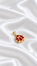 Dije de Mariquita de 14k – 14k Gold Ladybug Pendant