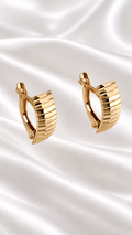 Aretes con Cierre Francés de 14k – 14k Gold French Back Earrings